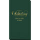 Thanks For Celebrating Any Event Guest Towels Image 2 of 6